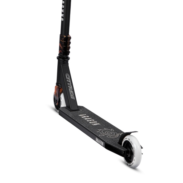 Самокат трюковый City-Ride CR-SS-04FF DRAGON, T-bar сталь 50*53см, дека алюм.48*10см, колеса PU 86A  фото