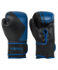 Перчатки боксерские INSANE MONTU IN23-BG500, ПУ, синий, 12 oz фото