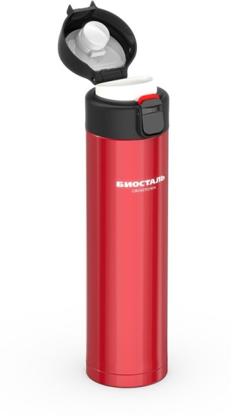 Термокружка БИОСТАЛЬ NMU-520R 0,52л. красный купить ЦИТ Термокружка БИОСТАЛЬ NMU-520R 0,52л. красный фото
