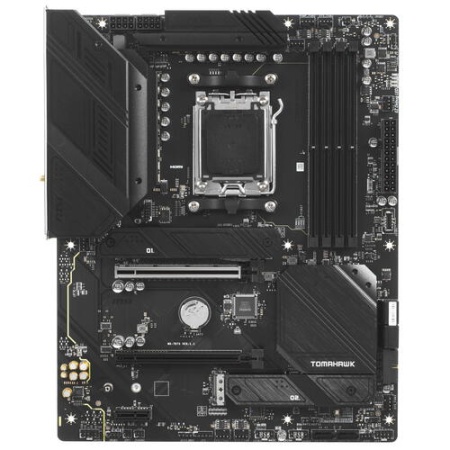 Материнская плата MSI MAG B650 TOMAHAWK WIFI <Soc-AM5 AMD B650 4xDDR5 ATX AC`97 8ch(7.1) 2.5Gg RAID+ фото