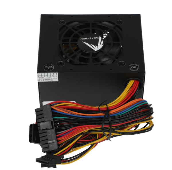 Блок питания Formula V Line 400W SX-400, SFX, 24-Pin, 4+4-Pin,  3x SATA, 1x MOLEX, 80mm fan фото