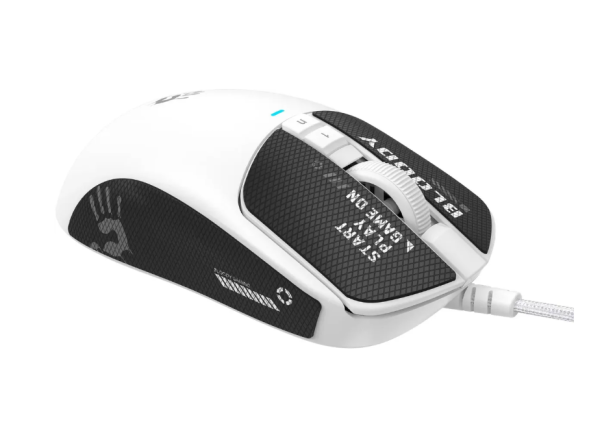 Мышь A4Tech Bloody W72 Ultra белый оптическая 20000dpi USB 6but фото