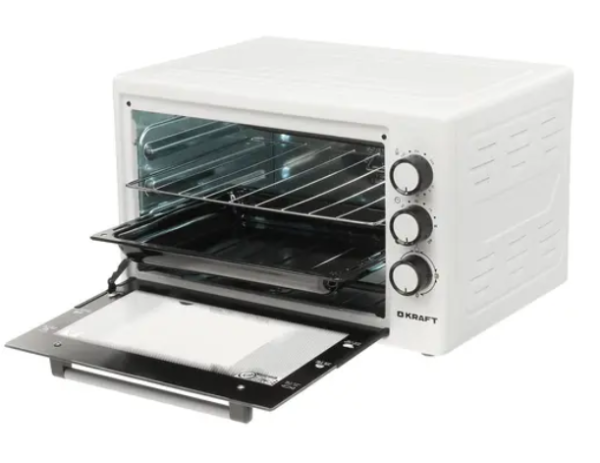Электрическая печь KRAFT KF-MO 3200 W белый фото
