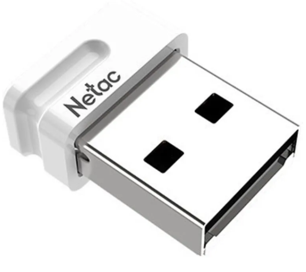 USB флеш-накопитель 64Gb Netac U116 mini белый USB 2.0 (NT03U116N-064G-20WH) фото