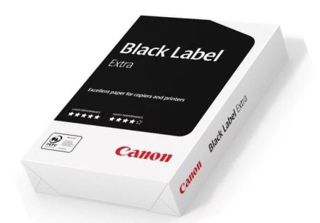 Бумага Canon Black Label Extra А4, 500 л. 80г/м2, класс "B"150-165% бел. фото