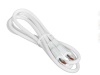 Кабель Type-C - Type-C HOCO X93 240W USB 5.0A PD 240W 1м белый (6931474790736) фото