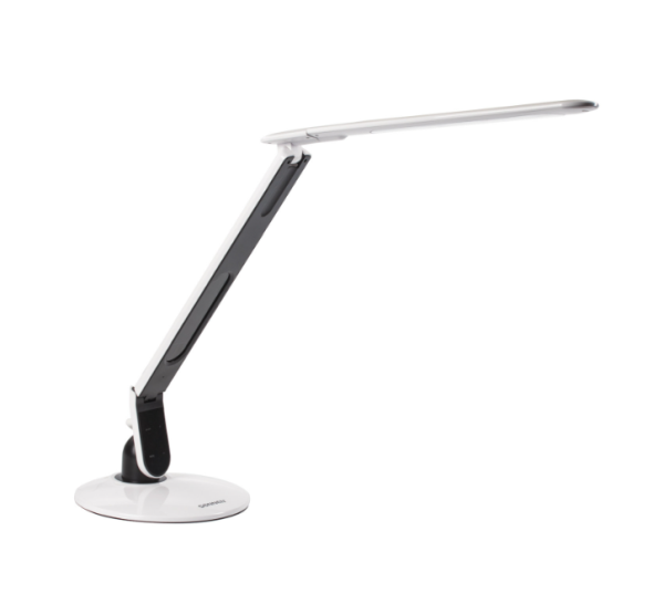 Лампа настольная SONNEN BR-898A, на подставке, светодиодный, 10 Вт, часы, календарь, термометр, фото