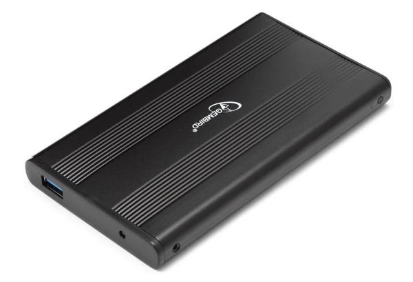 Внешний корпус USB 3.0 для 2.5" HDD/SSD Gembird EE2-U3S-5, порт USB, SATA III, металл, чёрный фото