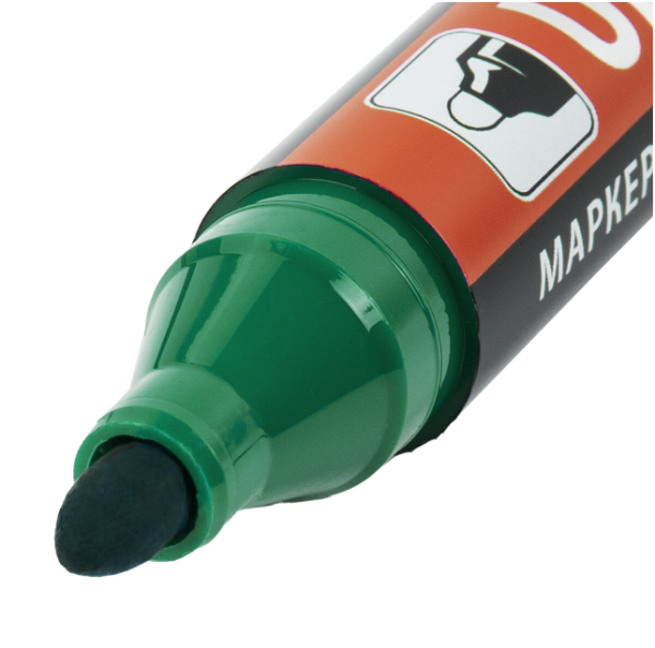 Маркер перманентный ULTRA MARKER, ЗЕЛЕНЫЙ, 3,5 мм с клипом, BRAUBERG, 152207 фото