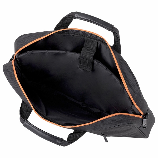 Сумка портфель BRAUBERG OFFICE с отд. для ноутбука 17,3", черная, 34х44х6 см, 270826 фото