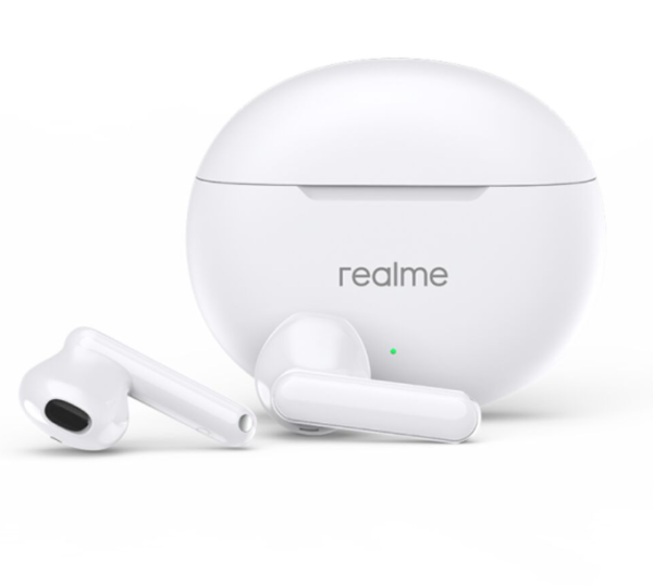 Беспроводные bluetooth наушники Realme Buds T01 белый (6941764436206) фото