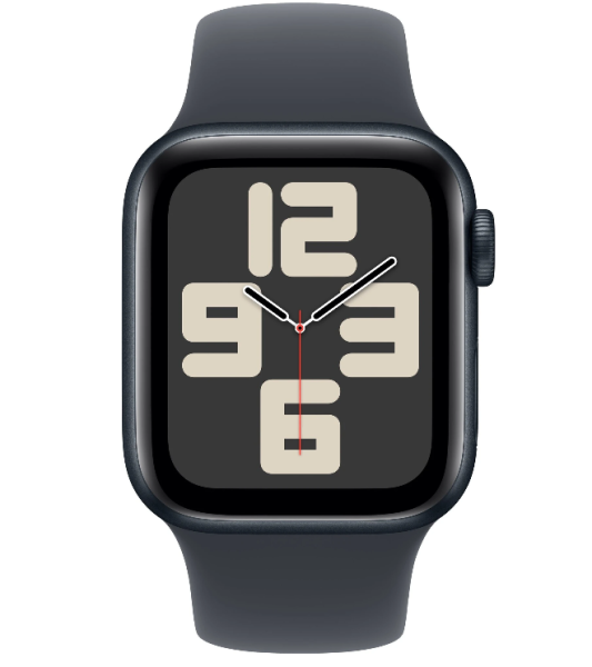 Умные часы Apple Watch SE 2024 40mm Midnight / Midnight Band S/M фото