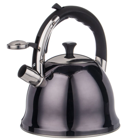 Чайник AGNESS 937-881 3л, черный фото