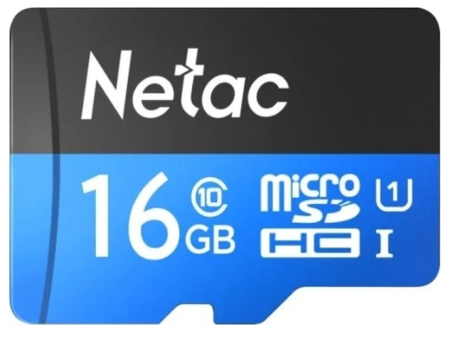 Карта памяти MicroSD 16GB Netac P500 Standard U1/Class 10 (90 Mb/s) (NT02P500STN-016G-R) фото