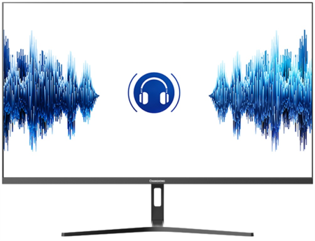 Монитор 23.8" CHiQ LMN24F680 черный IPS 75Hz 16:9 250cd 1920x1080 VGA DP HDMI Audio out  фото