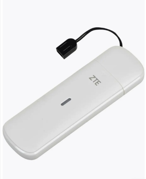 Модем 2G/3G/4G ZTE MF833N USB Firewall +Router внешний белый фото