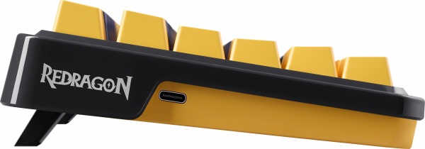 Клавиатура механическая Redragon Elf  RGB фиолет-желтый фото