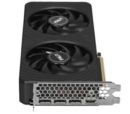 Видеокарта PCI-E 8Gb Palit NV PA-RTX5060Ti DUAL OC 128bit GDDR7 2407/28000 HDMI/DP RTL NE7506TT19P1- фото