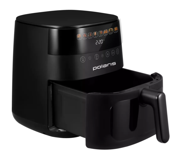 Аэрогриль POLARIS PAF 6003W WIFI IQ Home, черный фото