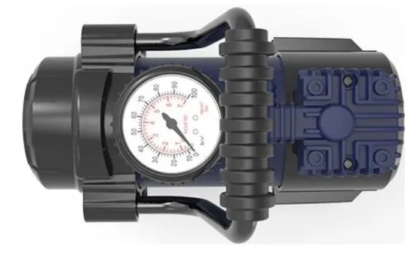 Авто-компрессор воздушный CARMEGA CARM-AC-40 синий фото