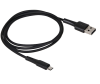 Кабель USB - microUSB TFN 3м черный (TFN-CMICUSB3MBK) фото