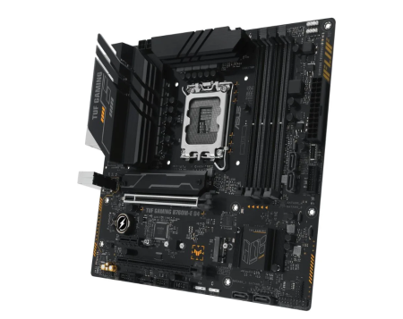 Материнская плата ASUS TUF GAMING B760M-E D4  <S-1700 Intel B760 4xDDR4 mATX AC`97 8ch(7.1) 2.5Gg RA фото