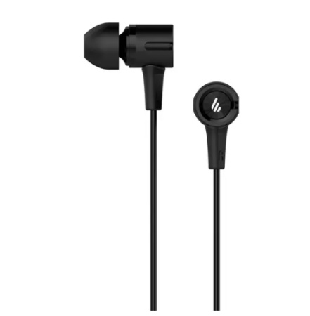 Наушники с микрофоном Edifier P205 черный фото