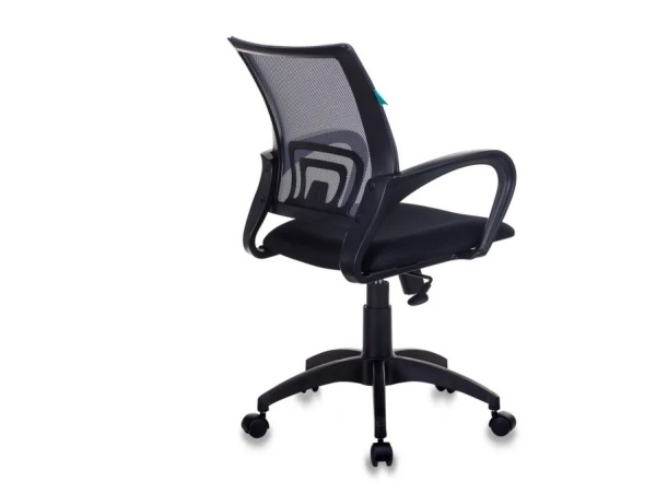 Кресло Бюрократ CH-695N темно-серый TW-04 сиденье черный TW-11 сетка/ткань крестов. пластик CH-695N/ фото