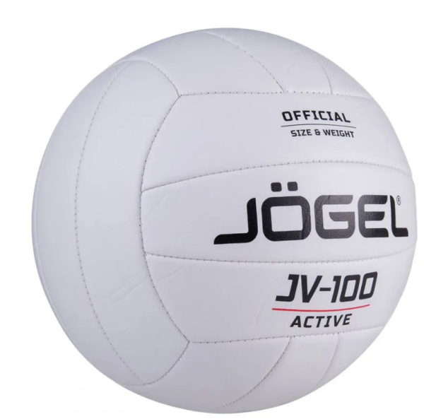 Мяч волейбольный Jögel JV-100, белый фото