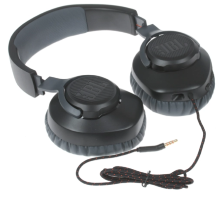 Наушники с микрофоном JBL Quantum 100 черный фото