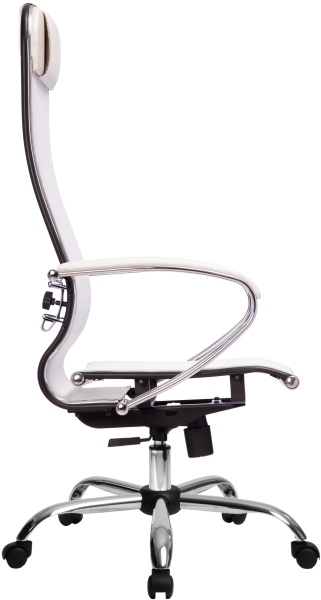 Кресло руководителя (офисное) Метта-4(MPRU)/подл.131/осн.052 (Белый)  фото