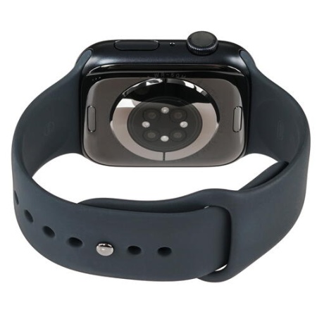 Умные часы Apple Watch Series 9 GPS 45mm Midnight / Midnight Band - M/L фото