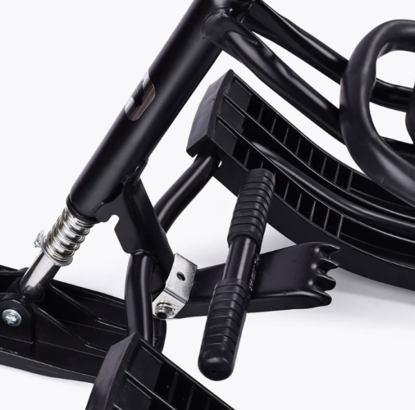 Снегокат детский 505 "TWINS BABY PUSH" разборный для двоих с двумя складными спинками и толкателем ( купить ЦИТ Снегокат детский 505 "TWINS BABY PUSH" разборный для двоих с двумя складными спинками и толкателем ( фото