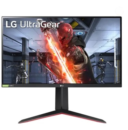 Монитор 27" LG 27GN65R-B черный IPS LED 1920x1080 144Гц 5ms  300cd HDMI DP фото