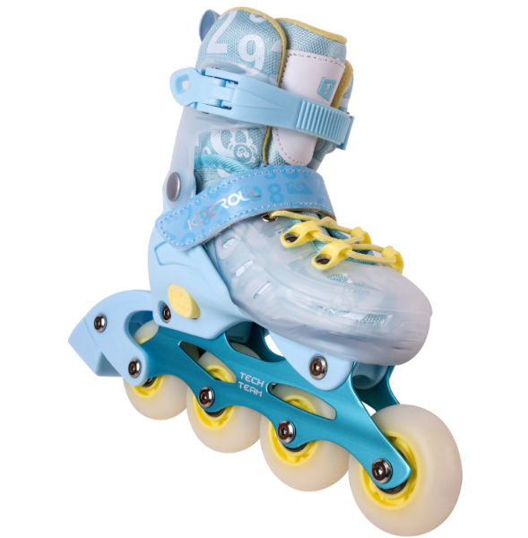 Роликовый коньки Tech Team Kidzroll р.28-31 (S) Celadon  фото