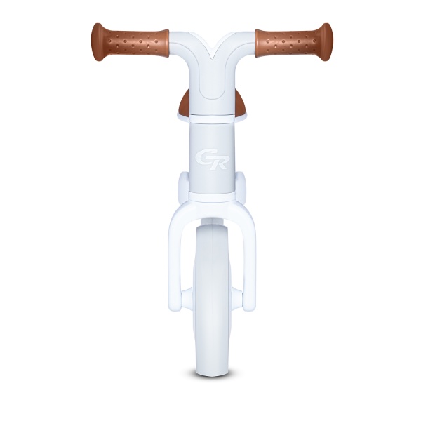 Беговел 2х кол City-Ride CR-BB-02WT. Пластиковая рама, мягкое сиденье, колеса 7" EVA. Цвет Белый фото