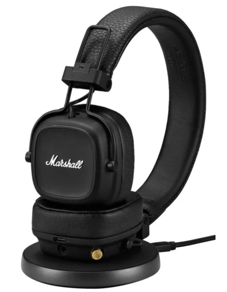 Беспроводные bluetooth наушники MARSHALL Major IV Black фото