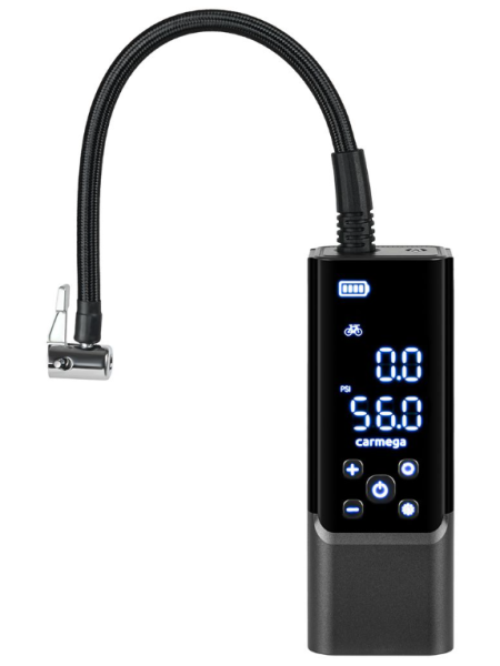 Авто-компрессор воздушный CARMEGA CD-20 аккумуляторный фото