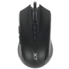 Мышь A4 Tech X89 черный оптическая (2400dpi) USB (8but) фото