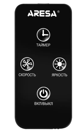 Вентилятор напольный ARESA AR-1307 серый фото