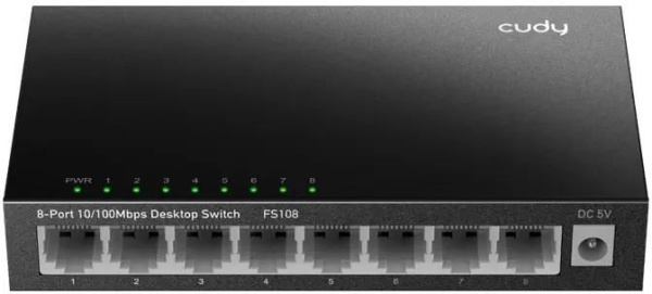 Коммутатор Cudy FS108 (L2) 8x100Мбит/с фото