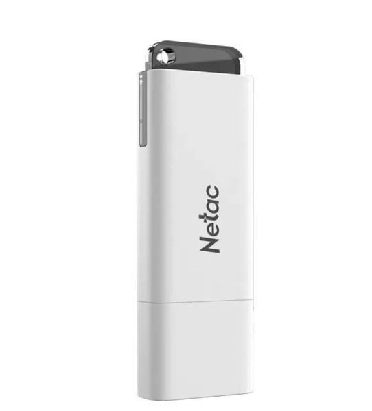 USB флеш-накопитель 64Gb Netac U185 белый USB 3.0 (NT03U185N-064G-32WH) фото