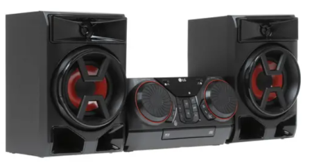 Минисистема LG CL65DK черный 950Вт/CD/CDRW/DVD/DVDRW/FM/USB/BT фото