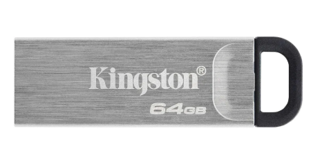 USB флеш-накопитель 64GB Kingston Kyson металл USB 3.2 (DTKN/64GB) фото