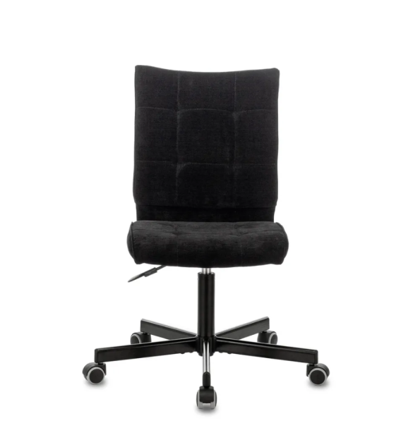 Кресло Бюрократ CH-330M черный Light-20 крестов. металл черный CH-330M/LT-20  фото