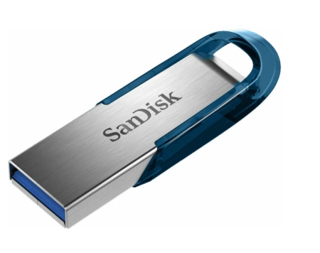 USB флеш-накопитель 64Gb SanDisk Ultra Flair металл/синий USB 3.0 (SDCZ73-064G-G46B) фото