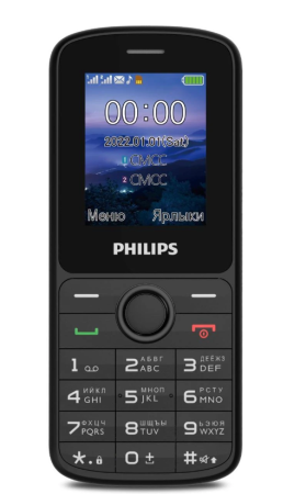 Мобильный телефон PHILIPS XENIUM E2101 Black фото