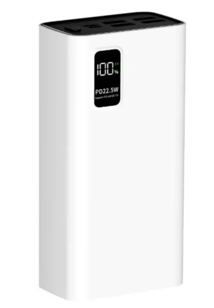 Внешний аккумулятор PERO PB07 30000 mAh белый (PB07WH) купить ЦИТ Внешний аккумулятор PERO PB07 30000 mAh белый (PB07WH) фото