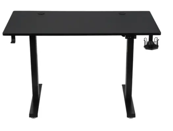 Стол Cactus CS-ED-BBK столешница МДФ черный каркас черный купить ЦИТ Стол Cactus CS-ED-BBK столешница МДФ черный каркас черный фото