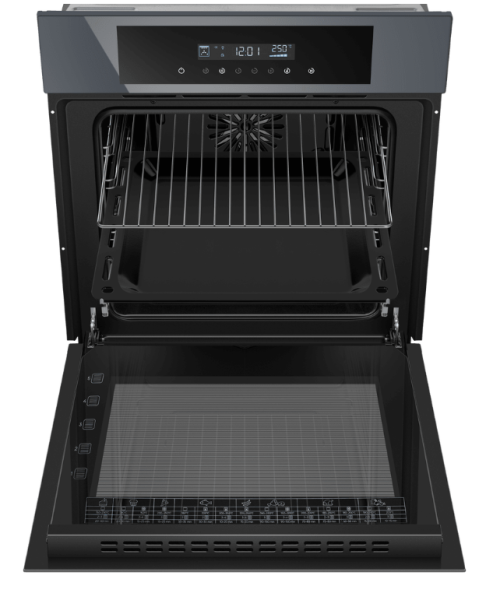 Духовой шкаф MAUNFELD AEOD60103G1 графитовый фото